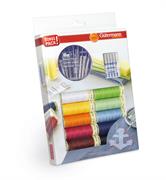 Sew-All Thread Set With Sewing Needles, 10 Reels 